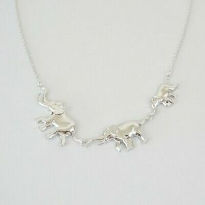 NEW lenox elephant necklace